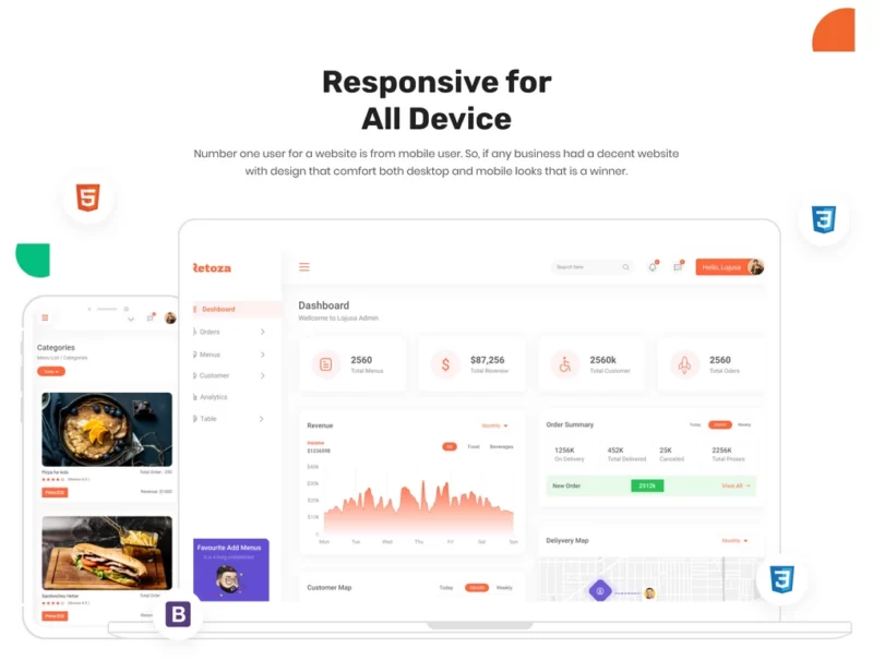 detail-images-4_1616512338004 (Copy) خرید و دانلود Retoza قالب داشبورد مدیریتی (کد + طرح گرافیکی) | ui kit برای داشبورد های رستوران | کدنویسی حرفه ای داشبورد مدیریتی - تصویر 3