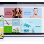 طراحی سایت سالن زیبایی و آرایشگاه