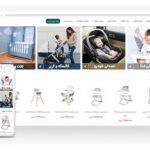 طراحی سایت فروشگاه سیسمونی نوزاد