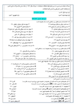 دانلود آزمون مجموعه ای هماهنگ استانی درس ریاضی فصل 1: مجموعهها (درس 1 تا 4) پایه نهم با پاسخنامه تشریحی - تصویر 2