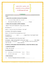 دانلود نمونه سوالات امتحانی خرداد 1403 درس زبان انگلیسی پایه یازدهم با پاسخنامه - تصویر 2