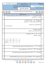 دانلود مجموعه نمونه سوال امتحانی ریاضی (2) پودمان 2: تابع‌های خطی و درجۀ دوم و کاربرد آنها در حل معادله‌ها و نامعادله‌ها فنی پایه یازدهم با پاسخنامه - تصویر 2