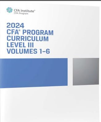 خرید و دانلود کتاب 2024 CFA Program Curriculum Level III Box Set