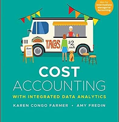 خرید و دانلود کتاب Cost Accounting: With Integrated Data Analytics