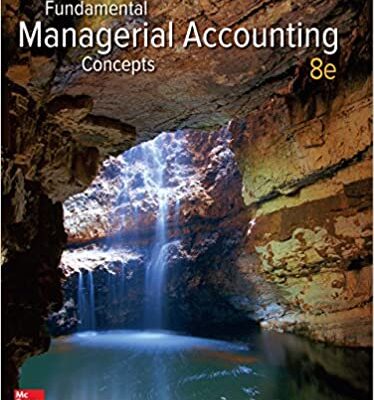 خرید و دانلود کتاب Fundamental Managerial Accounting Concepts