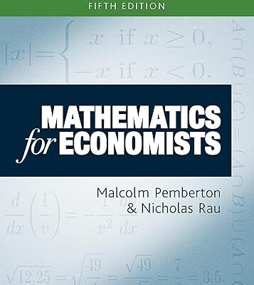 خرید و دانلود کتاب Mathematics for economists: An introductory textbook (5th Edition)