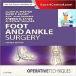 خرید و دانلود کتاب Operative Techniques Foot and Ankle Surgery 2ed