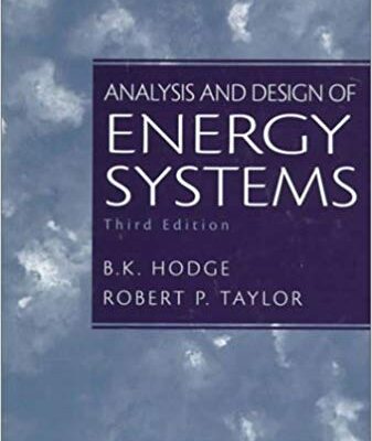 خرید و دانلود نسخه کامل کتاب Analysis and Design of Energy Systems (3rd Edition)