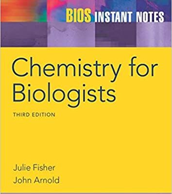 خرید و دانلود نسخه کامل کتاب BIOS Instant Notes in Chemistry for Biologists (3rd Edition) –  Pdf