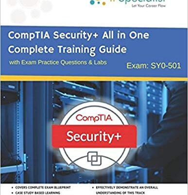خرید و دانلود نسخه کامل کتاب CompTIA Security+ All in One Complete Training Guide with Exam Practice Questions & Labs: Exam SY0-501