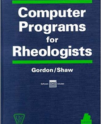 خرید و دانلود نسخه کامل کتاب Computer Programs for Rheologists