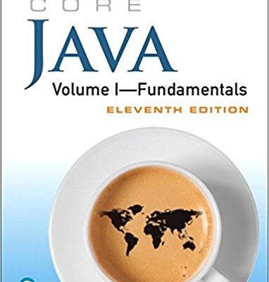 خرید و دانلود نسخه کامل کتاب Core Java Volume I–Fundamentals 11th Edition