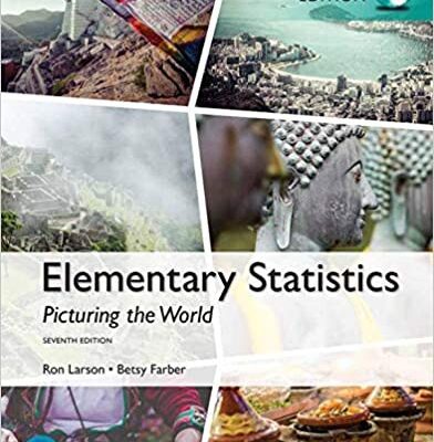 خرید و دانلود نسخه کامل کتاب Elementary Statistics:  Picturing the World, Global Edition (7th ٍEdition) [2019] –  PDF