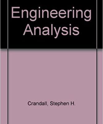 خرید و دانلود نسخه کامل کتاب Engineering analysis a survey of numerical procedures BY Crandall – pdf