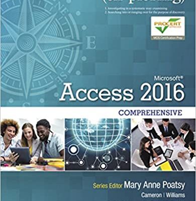خرید و دانلود نسخه کامل کتاب Exploring Microsoft Office Access 2016 Comprehensive –  Pdf