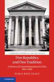 خرید و دانلود نسخه کامل کتاب Five Rlics and One Tradition: A History of Constitutionalism in Chile 1810–2020 (Cambridge Studies in Law and Society) – PDF_6837a41c169a2.jpeg خرید و دانلود نسخه کامل کتاب Five Rlics and One Tradition: A History of Constitutionalism in Chile 1810–2020 (Cambridge Studies in Law and Society) – PDF