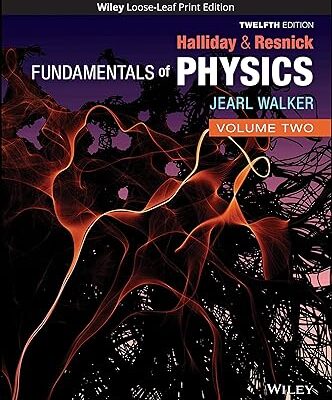 خرید و دانلود نسخه کامل کتاب Fundamentals of Physics, Volume 2 (12th Edition) – Pdf