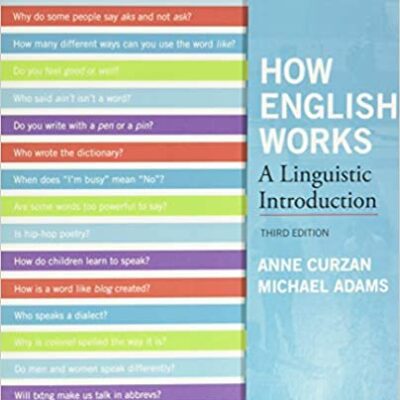 خرید و دانلود نسخه کامل کتاب How English Works: A Linguistic Introduction 3rd Edition –  Pdf