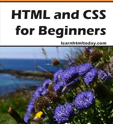 خرید و دانلود نسخه کامل کتاب HTML and CSS for Beginners –  Pdf