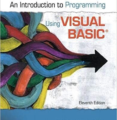 خرید و دانلود نسخه کامل کتاب Introduction to Programming Using Visual Basic (11th Edition) [2019] – PDF