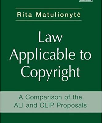 خرید و دانلود نسخه کامل کتاب Law Applicable to Copyright A Comparison of the ALI and CLIP Proposals