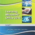 خرید و دانلود نسخه کامل کتاب Learning Microsoft Office 2016 Level 1 — National — CTE/School –  Pdf