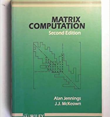 خرید و دانلود نسخه کامل کتاب Matrix Computation (2nd Edition) BY Jennings – Pdf