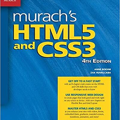 خرید و دانلود نسخه کامل کتاب Murach’s HTML5 and CSS3 (4th Edition) – Pdf