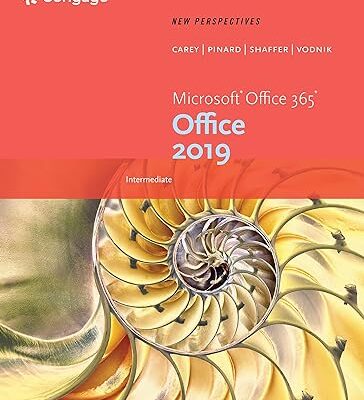خرید و دانلود نسخه کامل کتاب New Perspectives Microsoft Office 365 & Office 2019 Intermediate (MindTap Course List) – PDF
