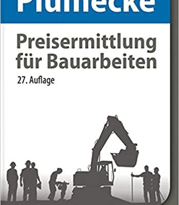 خرید و دانلود نسخه کامل کتاب Plümecke – Preisermittlung für Bauarbeiten (German) – pdf
