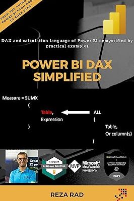 خرید و دانلود نسخه کامل کتاب Power BI DAX Simplified: DAX and calculation language of Power BI demystified by practical examples – + Pdf