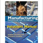 خرید و دانلود نسخه کامل کتاب Solution Manual Manufacturing Engineering and Technology 6th Edition