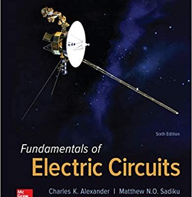 خرید و دانلود نسخه کامل کتاب Solution Manual of Fundamentals of Electric Circuits (6th edition) + Full resources – World