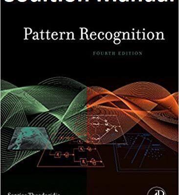 خرید و دانلود نسخه کامل کتاب [Soultion Manual] Pattern Recognition (4th Edition) – pdf