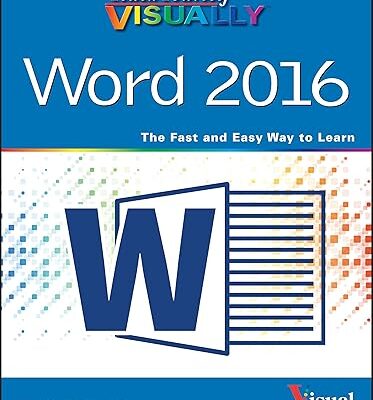 خرید و دانلود نسخه کامل کتاب Teach Yourself VISUALLY Word 2016 – + Convrted Pdf