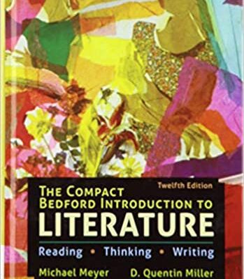 خرید و دانلود نسخه کامل کتاب The Compact Bedford Introduction to Literature: Reading, Thinking, and Writing (Twelfth Edition) [2020] –  +  pdf