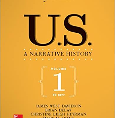 خرید و دانلود نسخه کامل کتاب US: A Narrative History Volume 1: To 1877 (8th Edition) – PDF