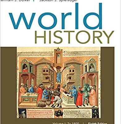 خرید و دانلود نسخه کامل کتاب World History, Volume I: To 1800 (8th Edition) – PDF