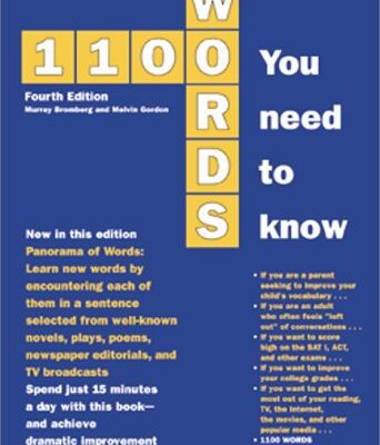 خرید و دانلود نسخه کامل کتاب 1100 Words You Need to Know –  PDF