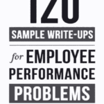 خرید و دانلود نسخه کامل کتاب 120 Sample Write-Ups for Employee Performance Problems –  +  PDF