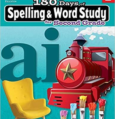 خرید و دانلود نسخه کامل کتاب 180 Days of Spelling and Word Study Grade 2 – Daily Spelling Workbook for Classroom and Home, Cool and Fun Practice, Elementary School Level – PDF