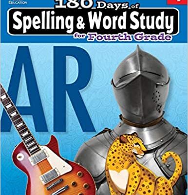 خرید و دانلود نسخه کامل کتاب 180 Days of Spelling and Word Study Grade 4 – Daily Spelling Workbook for Classroom and Home, Cool and Fun Practice, Elementary School Level – PDF