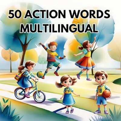 خرید و دانلود نسخه کامل کتاب 50 ACTION WORDS.: MULTILINGUAL – + PDF