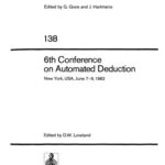خرید و دانلود نسخه کامل کتاب 6th Conference on Automated Deduction: New York, USA, June 7–9, 1982