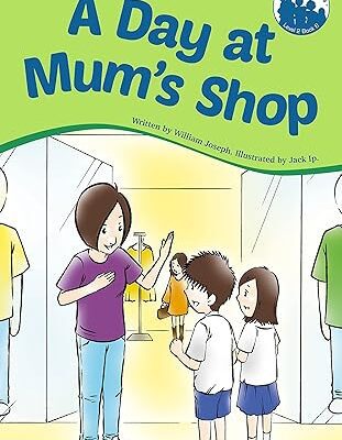خرید و دانلود نسخه کامل کتاب A Day at Mum’s Shop (Lee Family Series Book 20) –  PDF