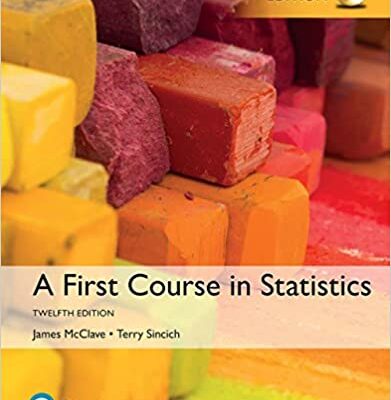 خرید و دانلود نسخه کامل کتاب A First Course in Statistics, eBook, Global Edition (12th Edition) – PDF