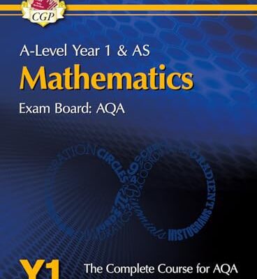 خرید و دانلود نسخه کامل کتاب A-Level Maths for AQA: Year 1 & AS Student Book –  Pdf