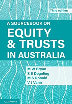 خرید و دانلود نسخه کامل کتاب A Sourcebook on Equity and Trusts in Australia (3rd Edition) –  +  Pdf