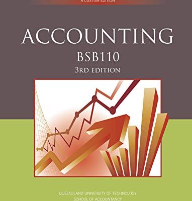 خرید و دانلود نسخه کامل کتاب Accounting BSB110 (Custom Edition) (3rd Edition) –  PDF