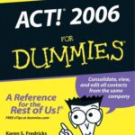 خرید و دانلود نسخه کامل کتاب ACT! 2006 For Dummies (For Dummies (Computer Tech))